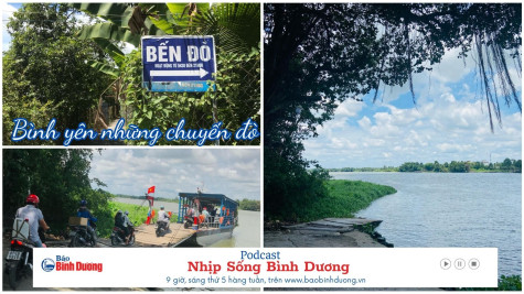 NHỊP SỐNG BÌNH DƯƠNG: Bình yên những chuyến đò