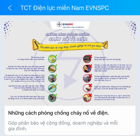 Kéo giảm nguy cơ cháy, nổ trong sử dụng điện: Tăng cường tuyên truyền qua mạng xã hội