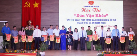 Hội thi “Dân vận khéo” tái hiện lại tình huống dân vận thực tế