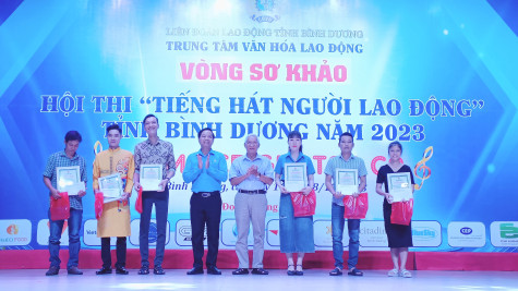 Sôi nổi Hội thi "Tiếng hát người lao động" Bình Dương năm 2023