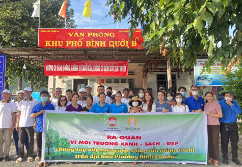 Phường Bình Chuẩn: Phấn đấu đạt “Phường văn minh đô thị”