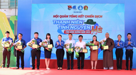 Tổng kết Chiến dịch Thanh niên tình nguyện hè tỉnh năm 2023