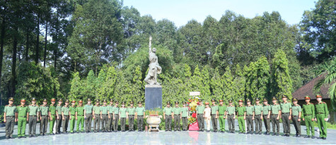 Ban Thanh niên Công an tỉnh: Ký kết giao ước thi đua thực hiện 6 điều Bác Hồ dạy