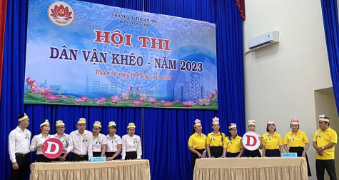 Hội thi “Dân vận khéo” các cơ quan nhà nước và chính quyền các cấp năm 2023: Trao đổi kinh nghiệm, chia sẻ cách làm hay trong công tác dân vận