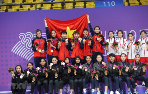 Bảng tổng sắp huy chương ASIAD 19 mới nhất sáng 5-10