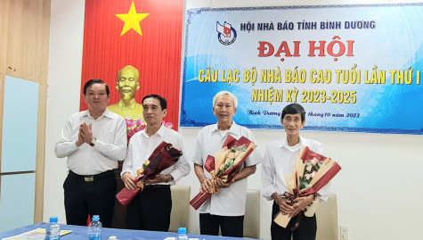 Câu lạc bộ nhà báo cao tuổi Bình Dương: Tiếp tục góp phần vào sự nghiệp đổi mới báo chí