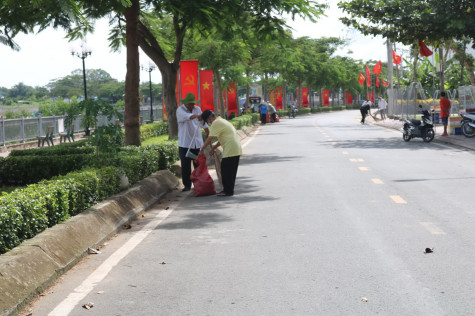 Phường Uyên Hưng: Huy động sức dân xây dựng nếp sống văn hóa - văn minh