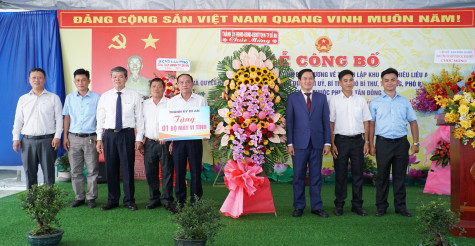 TP.Dĩ An: Công bố thành lập chi bộ, Ban điều hành khu phố Chiêu Liêu A