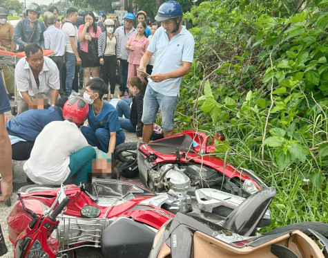 Xác định nguyên nhân ban đầu vụ ô tô con lùa hàng loạt xe máy làm một người tử vong