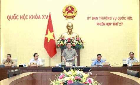 Bế mạc Phiên họp thứ 27 Ủy ban Thường vụ Quốc hội