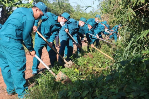 Lực lượng vũ trang tỉnh: Triển khai đồng bộ, sâu rộng công tác dân vận