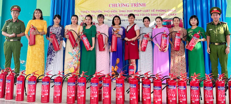 Tuyên truyền phòng cháy, chữa cháy trong học đường