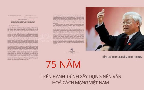 Tổng Bí thư Nguyễn Phú Trọng gửi Thư chúc mừng Báo Văn nghệ