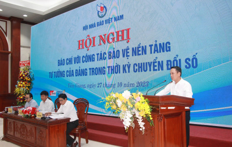 Báo chí phải xây dựng được “trận địa” vững chắc trên không gian mạng