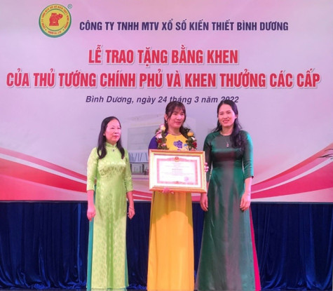 Công ty TNHH MTV Xổ số kiến thiết Bình Dương: Gắn phong trào thi đua yêu nước với nâng cao hiệu quả hoạt động