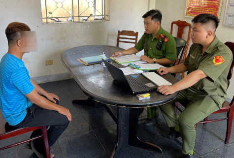 Đội Cảnh sát giao thông - Trật tự Công an huyện Dầu Tiếng: Tuần tra, phát hiện tài xế dương tính với ma túy