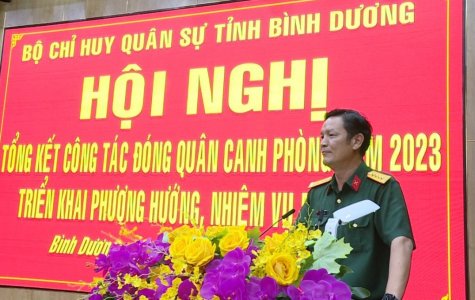 Bộ Chỉ huy Quân sự tỉnh: Tổng kết công tác đóng quân, canh phòng