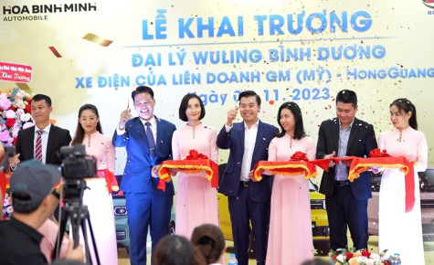 Tập đoàn Hòa Bình Minh: Khai trương Đại lý Wuling Bình Dương