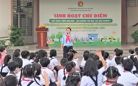 Nói không với bạo lực học đường