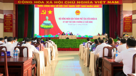 TP.Tân Uyên: Năm 2023 thực hiện đạt 23/23 chỉ tiêu đề ra