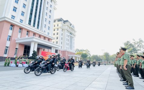 Ra quân trấn áp tội phạm dịp Tết Nguyên đán Giáp Thìn năm 2024