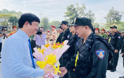 Ra quân cao điểm tấn công trấn áp tội phạm dịp Tết Nguyên đán 2024: Sẵn sàng chủ động trong mọi tình huống