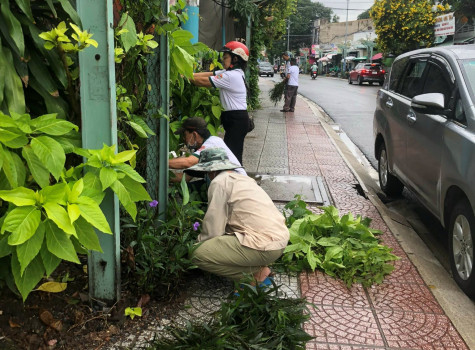 Khu phố Nhị Đồng 2, phường Dĩ An: Hiệu quả mô hình “tuyến phố không thùng rác trên vỉa hè”