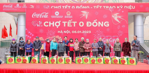 ‘Chợ Tết 0 đồng’ hỗ trợ các gia đình khó khăn đón Tết