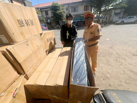 Lực lượng Cảnh sát giao thông tỉnh: Tuần tra kiểm soát, phát hiện nhiều vụ vi phạm pháp luật