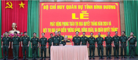 Lực lượng vũ trang tỉnh: “Đoàn kết, mẫu mực, kỷ cương, chủ động, sáng tạo, quyết thắng”