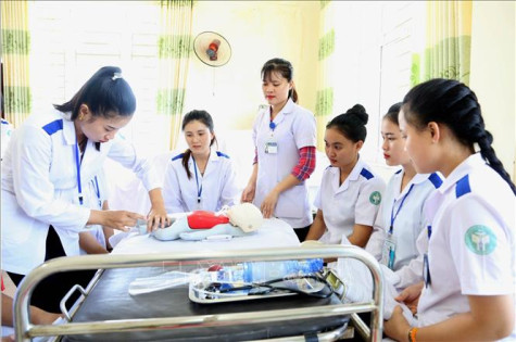 Không đào tạo từ xa các ngành thuộc lĩnh vực sức khỏe và đào tạo giáo viên