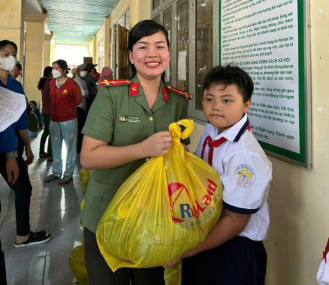 Tuổi trẻ Công an tỉnh Bình Dương phối hợp tổ chức nhiều hoạt động ý nghĩa tại Tây Ninh