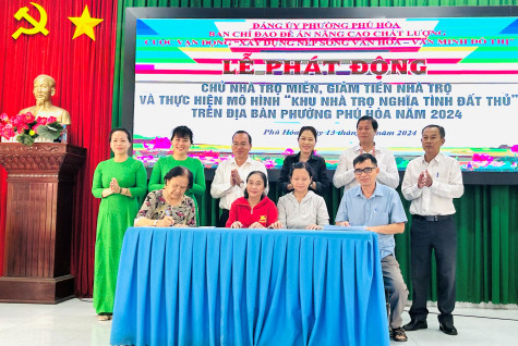 Lan tỏa nghĩa tình đất Thủ