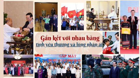 Gắn kết với nhau bằng tình yêu thương và lòng nhân ái