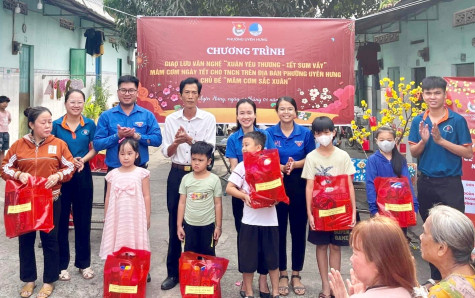 Thành đoàn Tân Uyên: Khởi động chương trình “Mâm cơm ngày tết - San sẻ yêu thương”