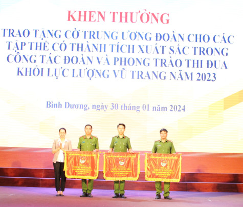 Tổng kết công tác đoàn thể trong Công an tỉnh năm 2023