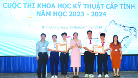 Học sinh đam mê sáng tạo, nghiên cứu