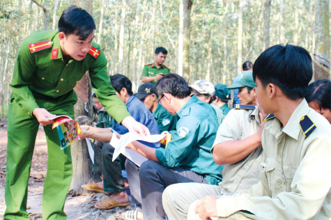 Huyện Bàu Bàng: Tăng tường tuyên truyền, nâng cao ý thức “tự quản, tự phòng, tự bảo vệ, tự hòa giải” từ cơ sở