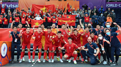 Futsal Việt Nam đặt mục tiêu dự FIFA Futsal World Cup lần thứ 3 liên tiếp