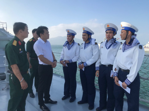 Tet away from home for island soldiers