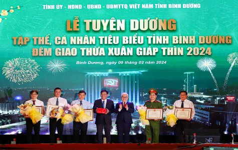 Tuyên dương các tập thể, cá nhân tiêu biểu năm 2023