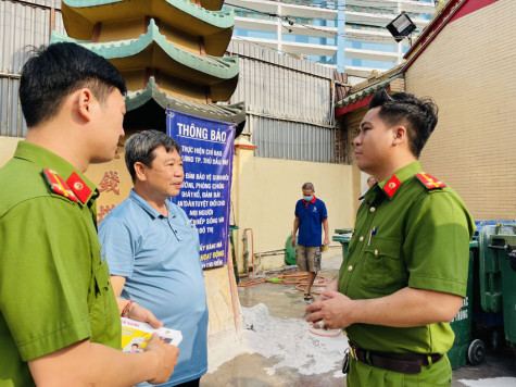 Bảo đảm an ninh trật tự, vệ sinh môi trường Lễ hội Rằm tháng giêng