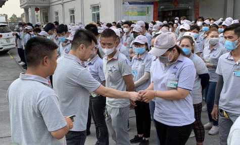 Bình Dương: Hầu hết người lao động đã trở lại làm việc sau Tết Giáp Thìn