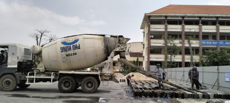 TP.Thuận An: Nhộn nhịp trên các công trình xây dựng cơ bản