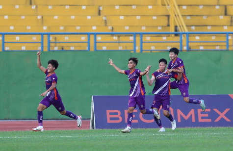 U19 Becamex Bình Dương vượt qua U19 Đồng Tháp 1-0