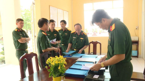 Trung đoàn Bộ binh 6, Bộ Chỉ huy quân sự tỉnh: Sẵn sàng cho nhiệm vụ huấn luyện chiến sĩ mới