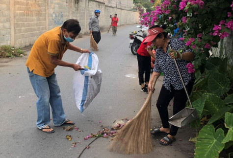 Khu phố Tân An, phường Tân Đông Hiệp: Điển hình những tuyến hẻm sạch - đẹp