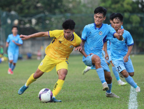 Vòng tứ kết U19 Quốc gia 2024: U19 Becamex Bình Dương đối đầu U19 Hà Nội