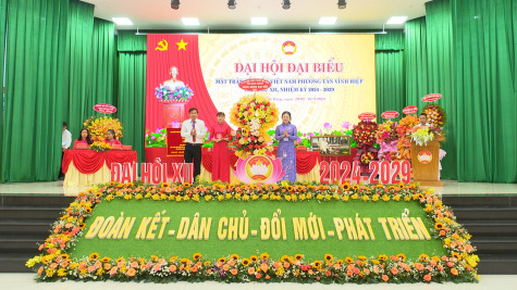 TP.Tân Uyên: MTTQ Việt Nam phường Tân Vĩnh Hiệp tổ chức đại hội điểm cấp xã