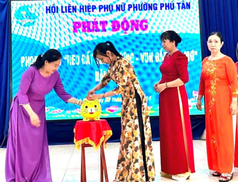 Phường Phú Tân, TP.Thủ Dầu Một: Nhiều hoạt động ý nghĩa kỷ niệm Ngày Quốc tế Phụ nữ